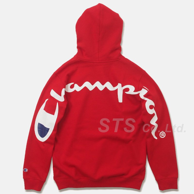 Supreme/Champion Hooded Sweatshirt - UG.SHAFT