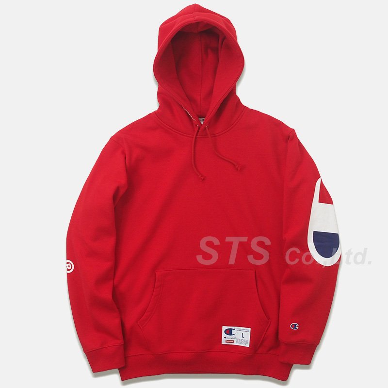 Supreme/Champion Hooded Sweatshirt - UG.SHAFT