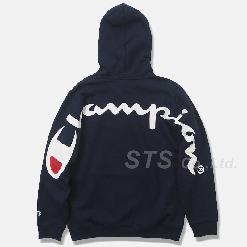 Supreme/Champion Hooded Sweatshirt - UG.SHAFT