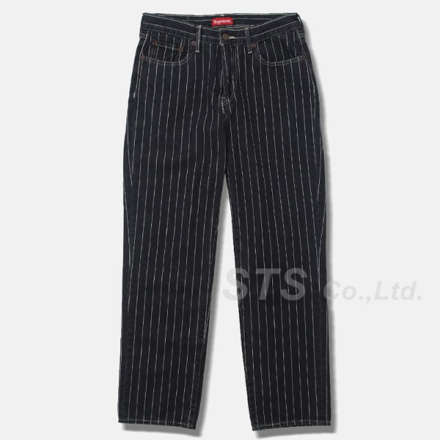 Supreme/Levis Pinstripe 550 Jeans