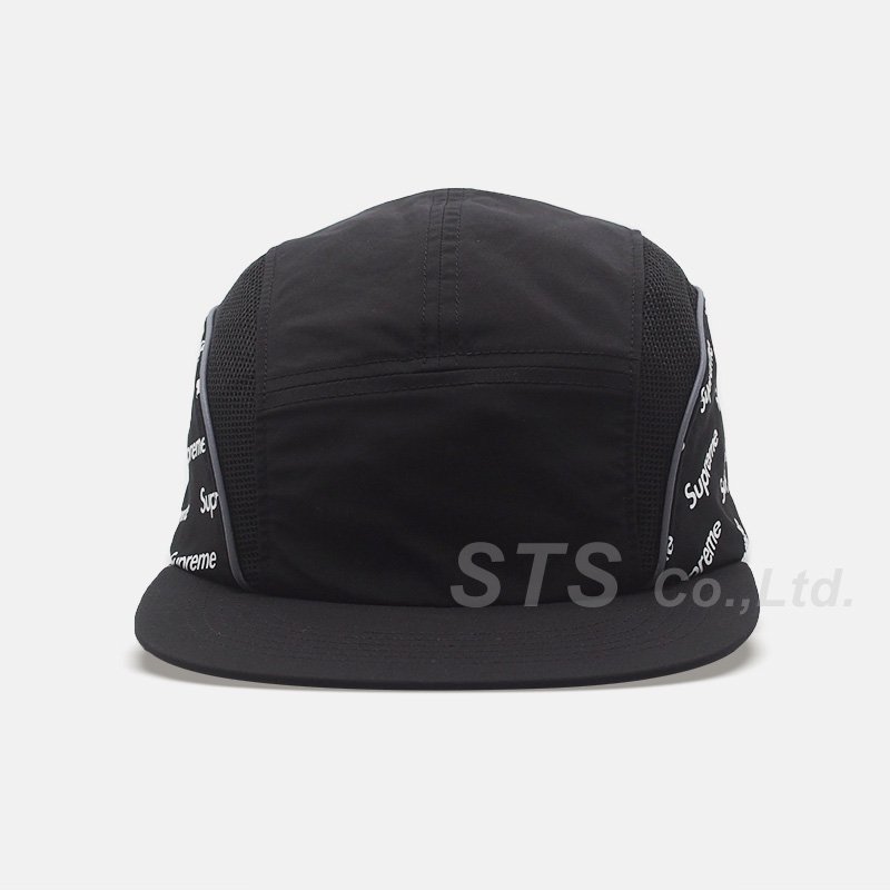 Supreme - Diagonal Logo Side Panel Camp Cap - UG.SHAFT