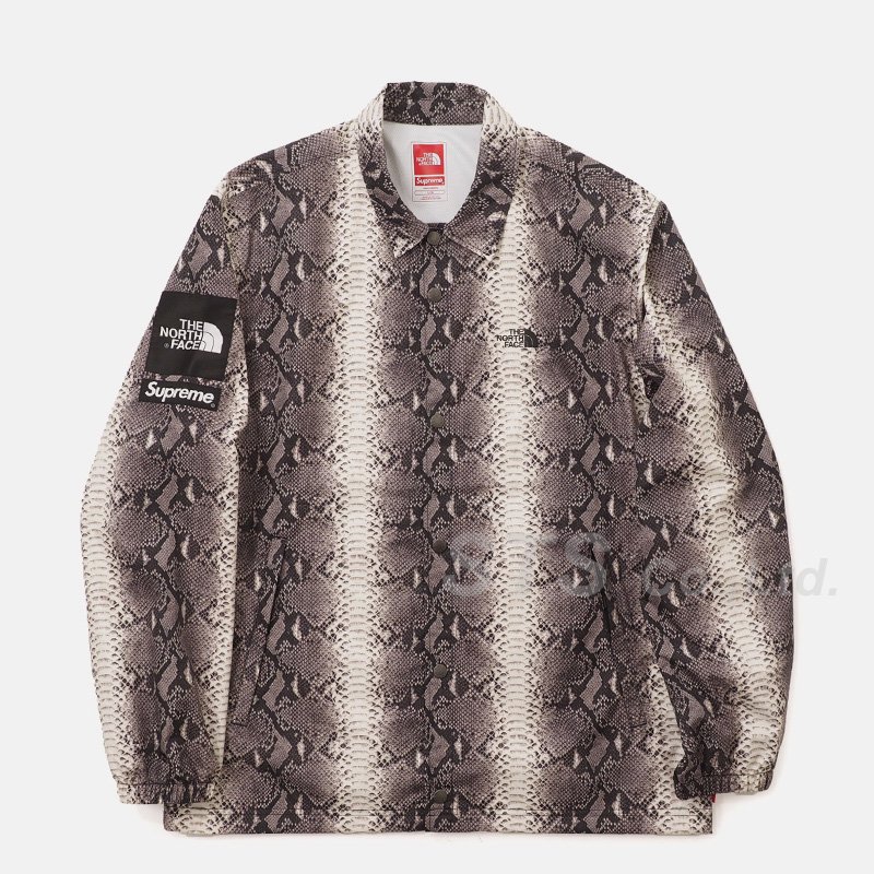Supreme/The North Face Snakeskin Taped Seam Coaches Jacket - UG.SHAFT