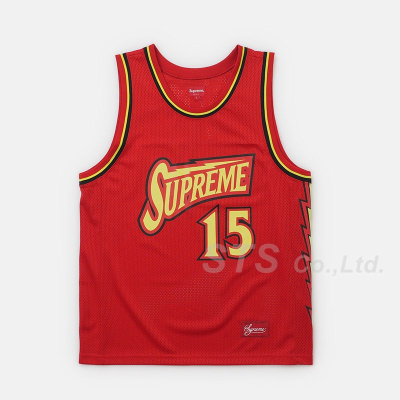 Supreme - Bolt Basketball Jersey - UG.SHAFT