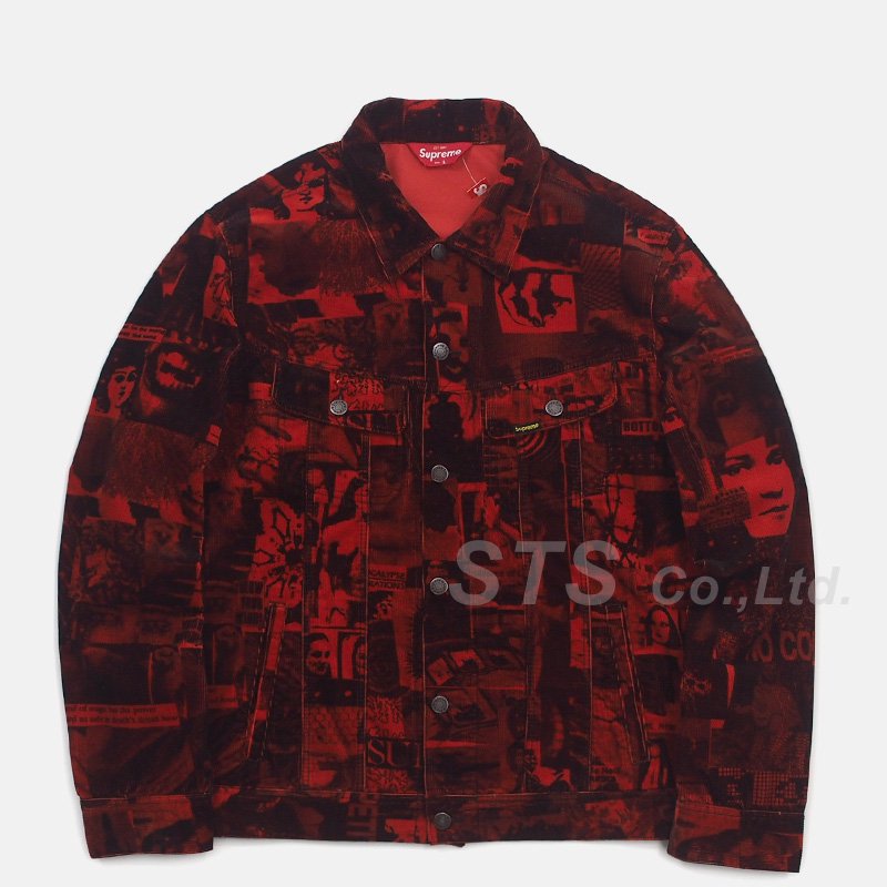 Supreme - Vibrations Corduroy Trucker Jacket - UG.SHAFT