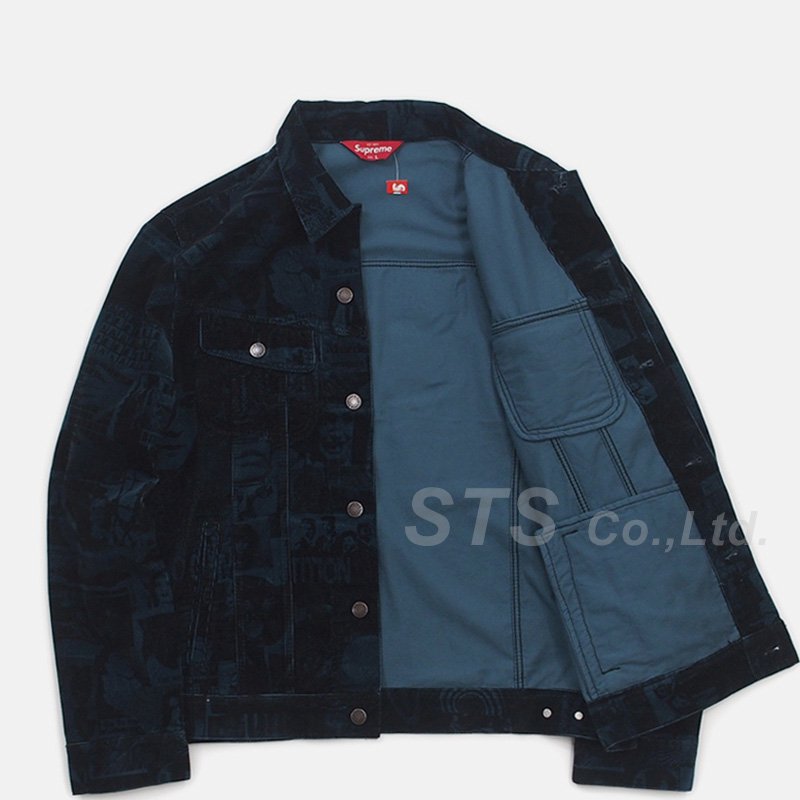 Supreme - Vibrations Corduroy Trucker Jacket - UG.SHAFT