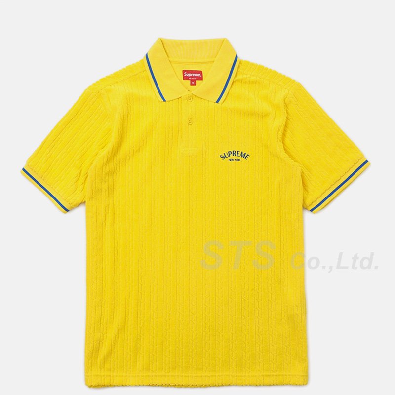 Supreme - Cable Knit Terry Polo - UG.SHAFT