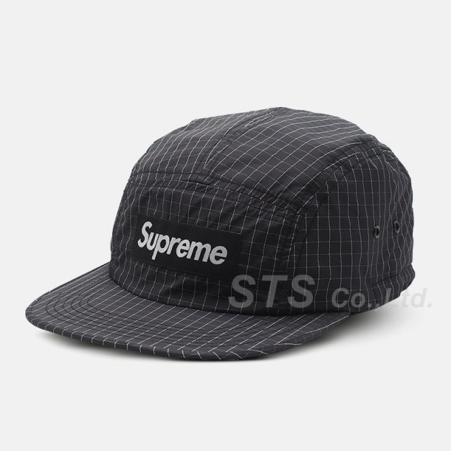 Supreme Mesh Side Panel Camp Cap / black