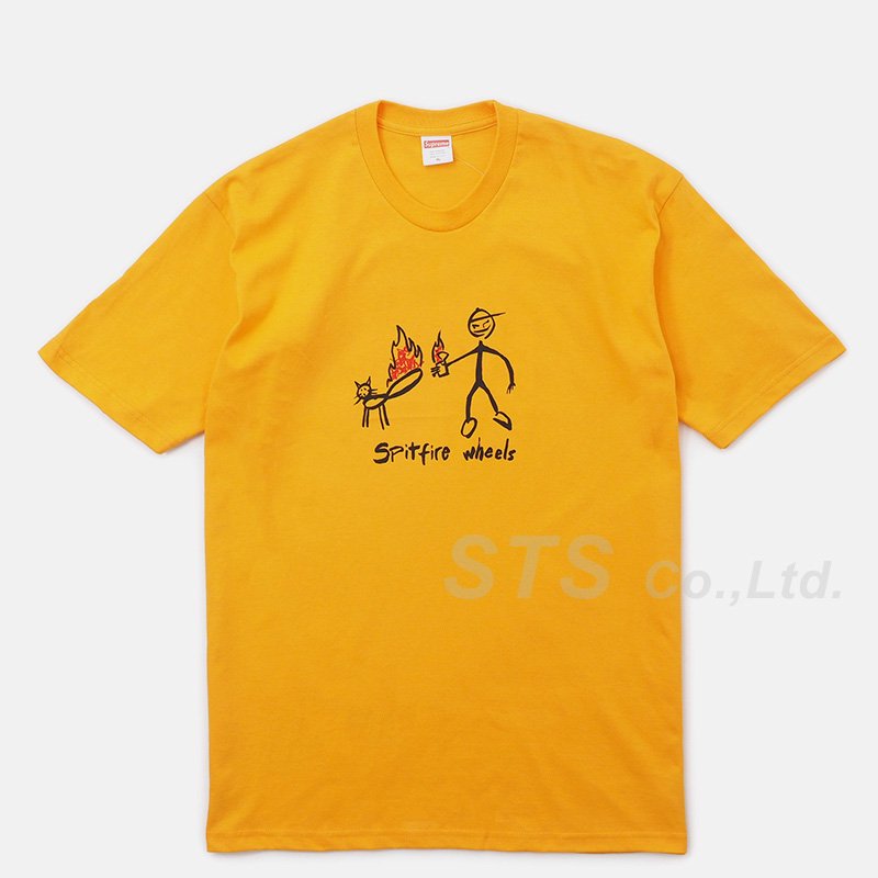 supreme Tシャツ Spitfire Cat T-Shirt Mサイズ Tシャツ/カットソー(半袖/袖なし) 限定販売