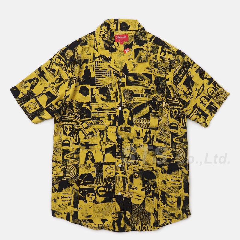 Supreme - Vibrations Rayon Shirt - UG.SHAFT