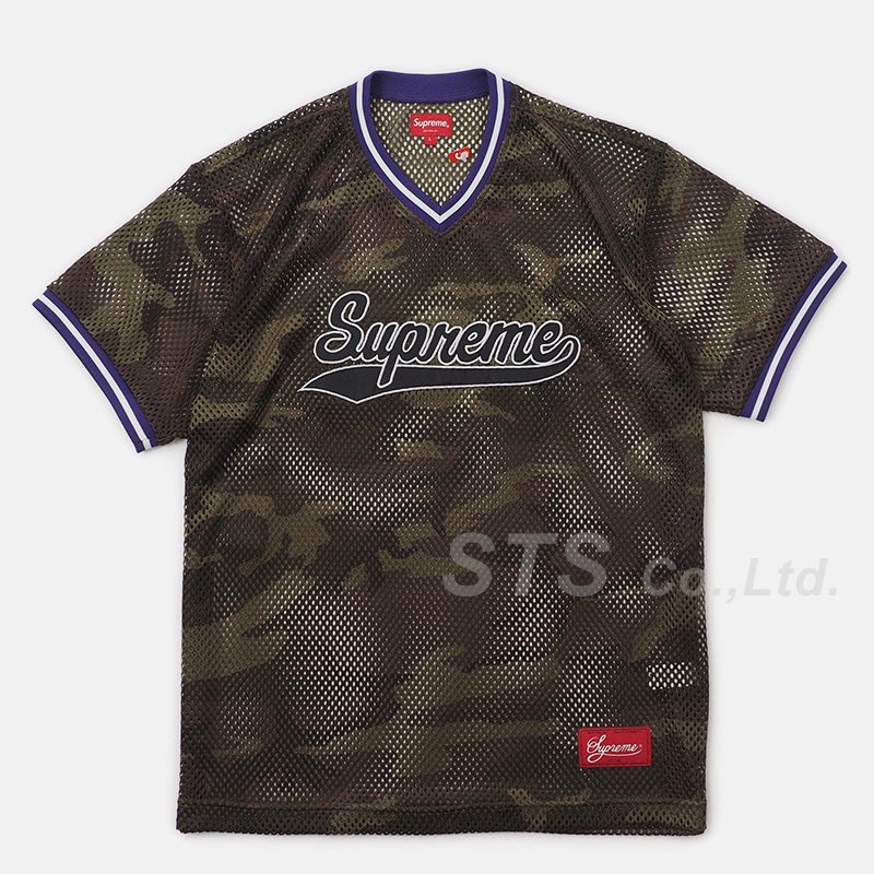 M supreme mesh baseball top ベースボールシャツトップス