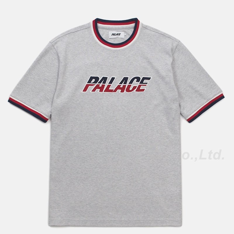 Palace Pronto T-Shirt Grey Marl