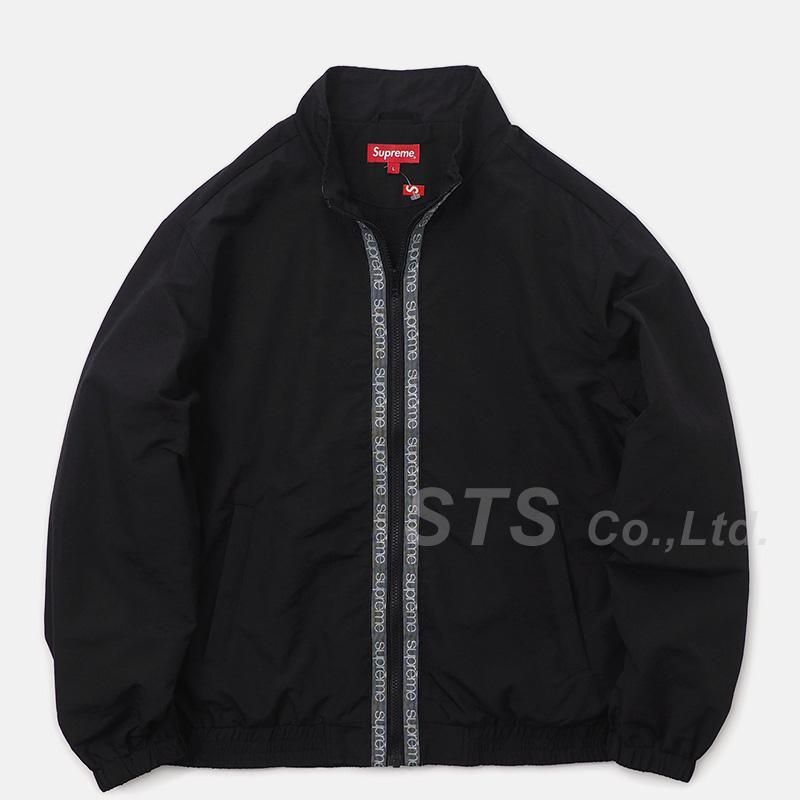 supreme Classic Logo Taping Track Jacket