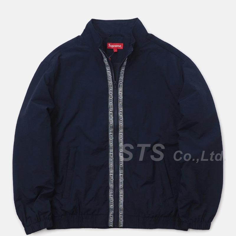 supreme Classic Logo Taping Track Jacket