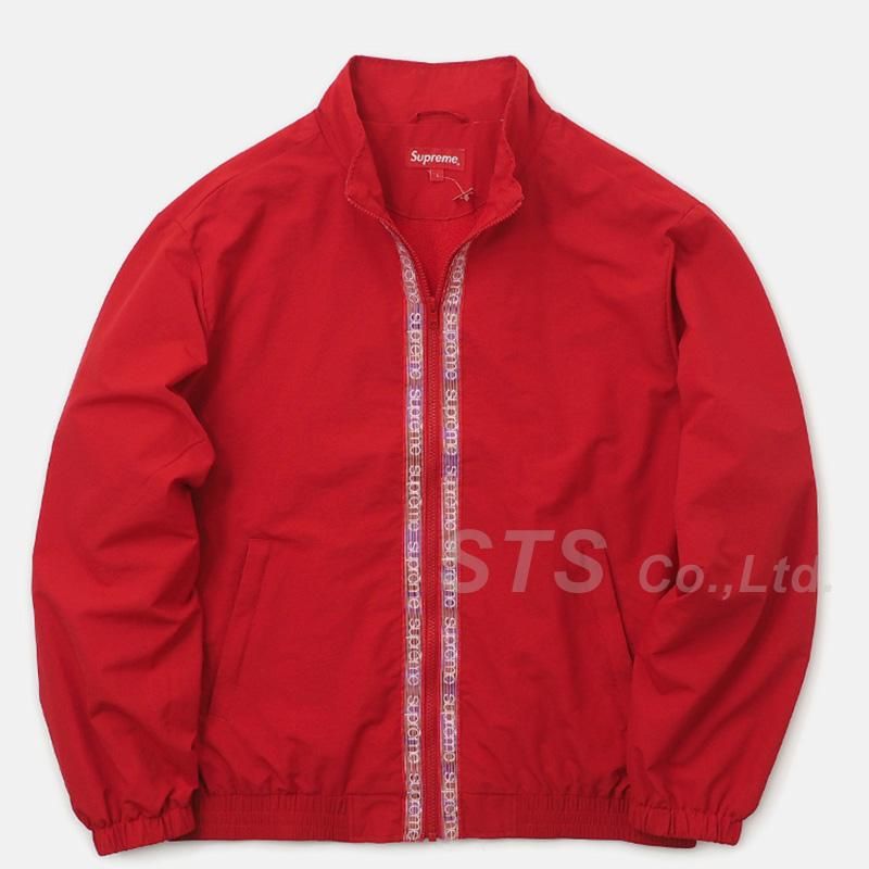 supreme Classic Logo Taping Track Jacket