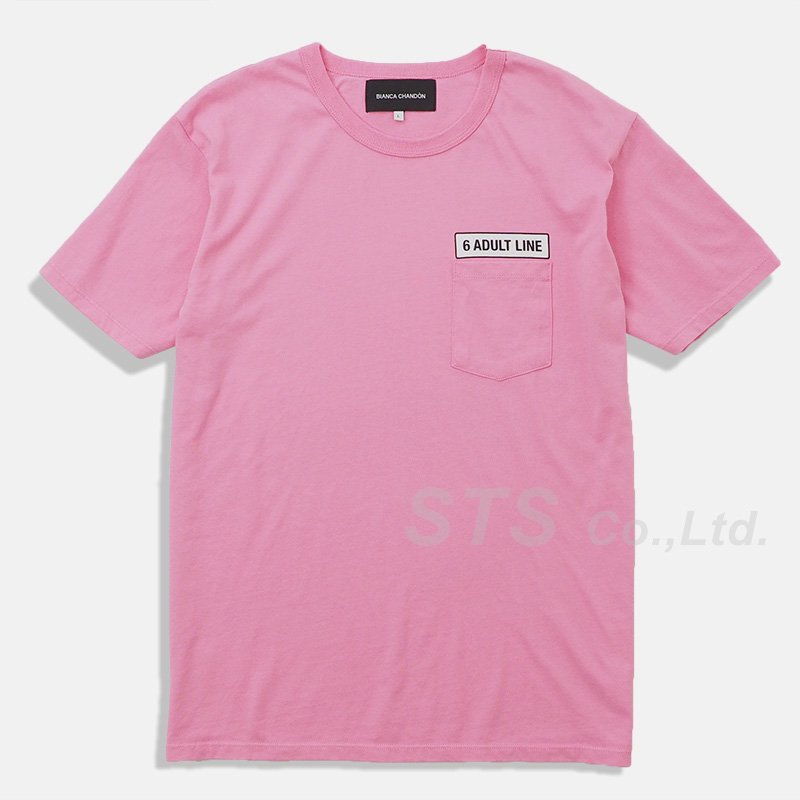 Bianca Chandon - 6 Adult Line Pocket T-Shirt - UG.SHAFT