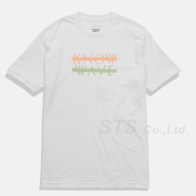 Know Wave - Wavelength Halftone Tee - UG.SHAFT