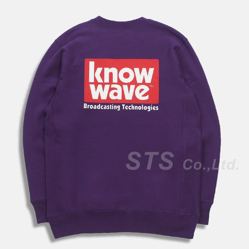 メンズKNOW WAVE Trademark Crewneck - スウェット