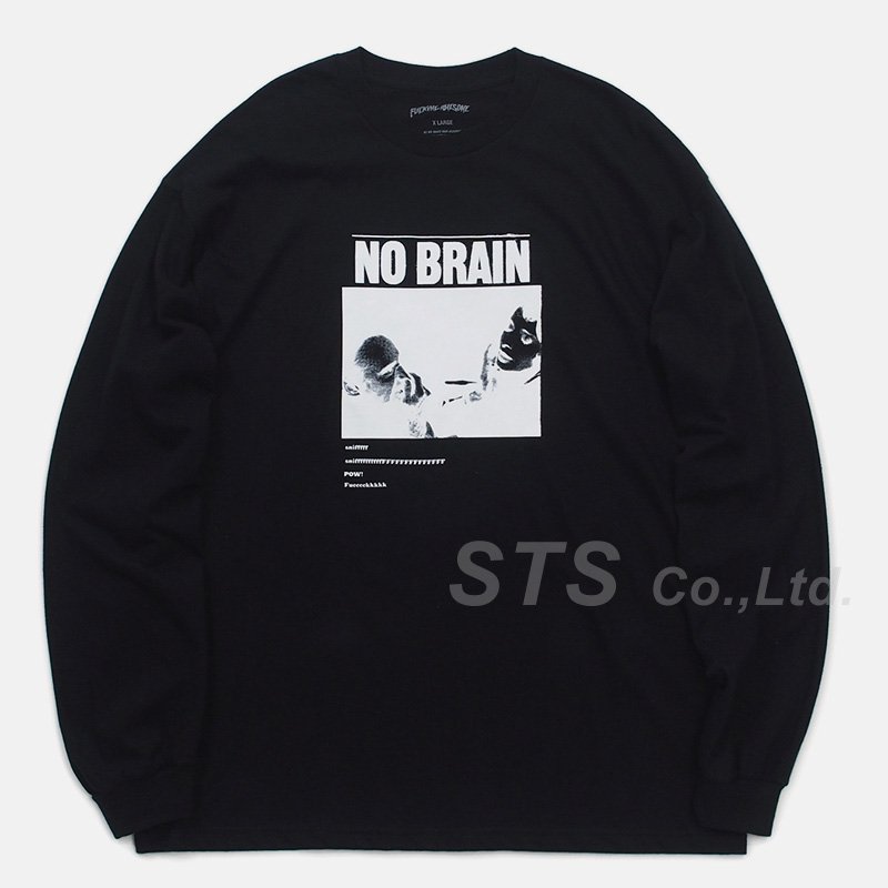 Fucking Awesome - No Brain L/S Tee - UG.SHAFT