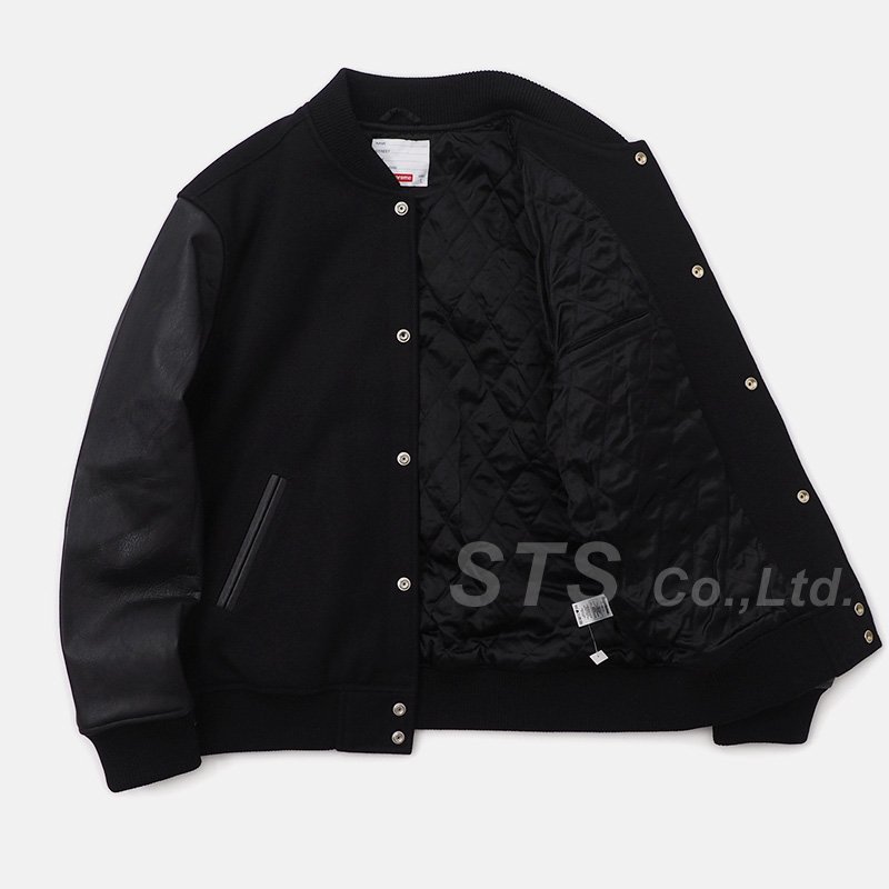 Supreme - Motion Logo Varsity Jacket - UG.SHAFT