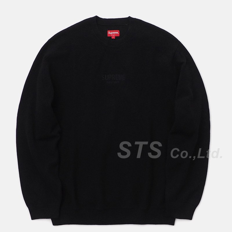 Supreme - Pique Crewneck - UG.SHAFT