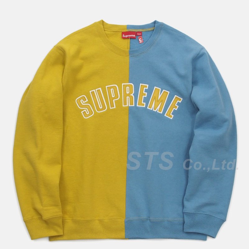 Supreme - Split Crewneck Sweatshirt - UG.SHAFT
