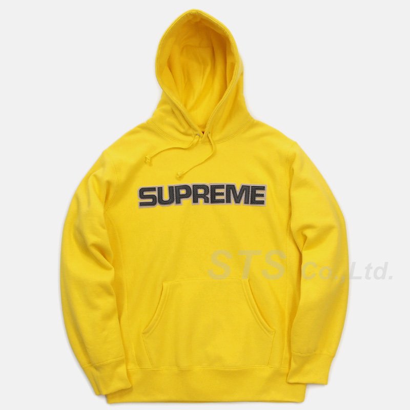supreme perforated leather hoodie