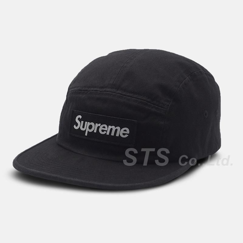 supreme Washed Chino Twill Camp Cap