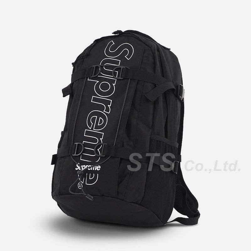 black supreme back pack