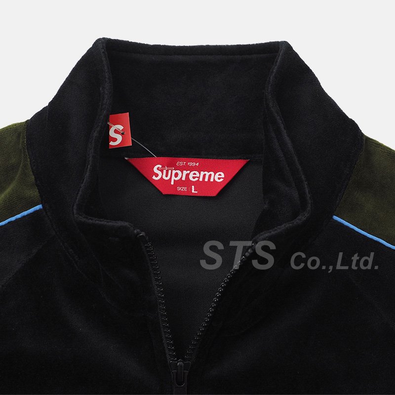 Supreme   Velour Track Jacket   UG.SHAFT