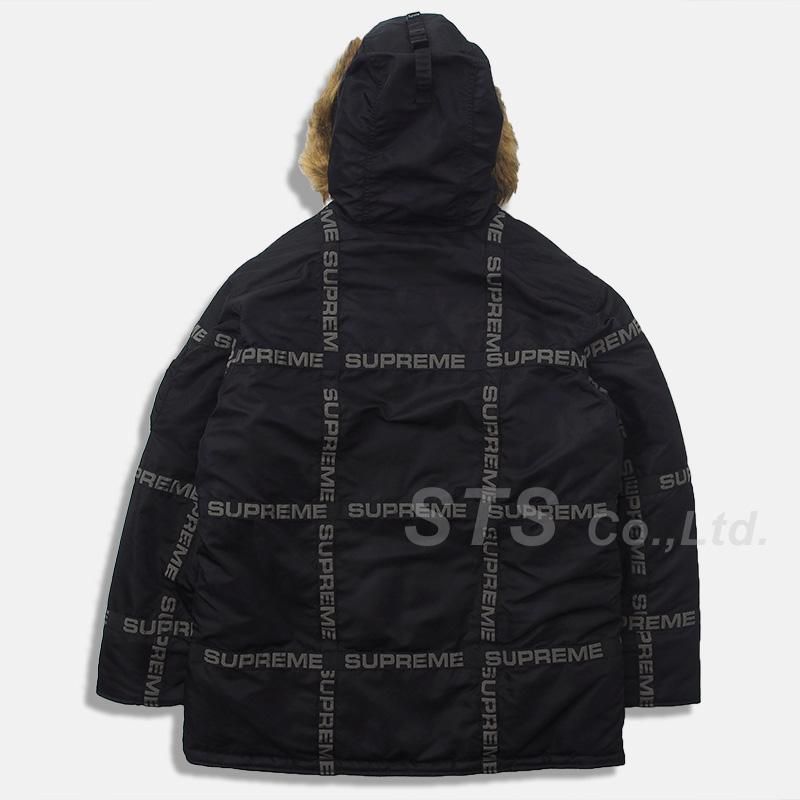 Supreme - Logo Tape N-3B Parka - UG.SHAFT