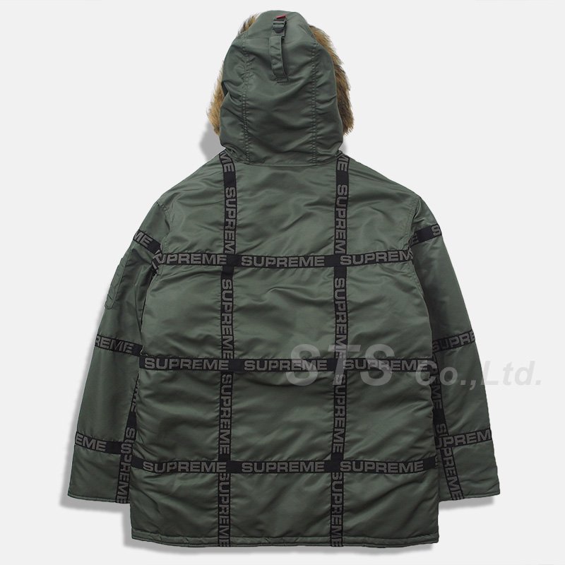 Supreme - Logo Tape N-3B Parka - UG.SHAFT