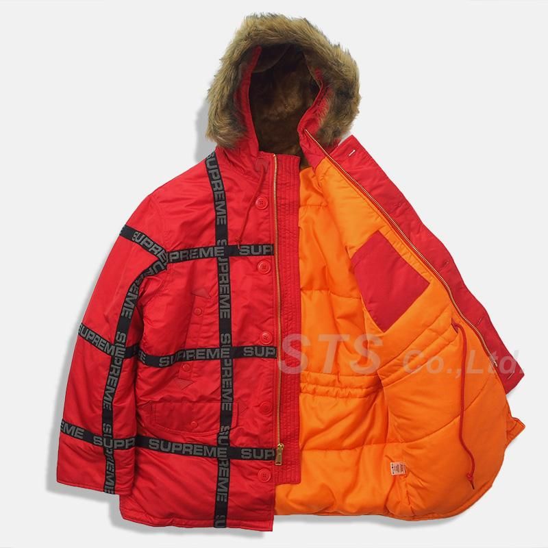 Supreme - Logo Tape N-3B Parka - UG.SHAFT