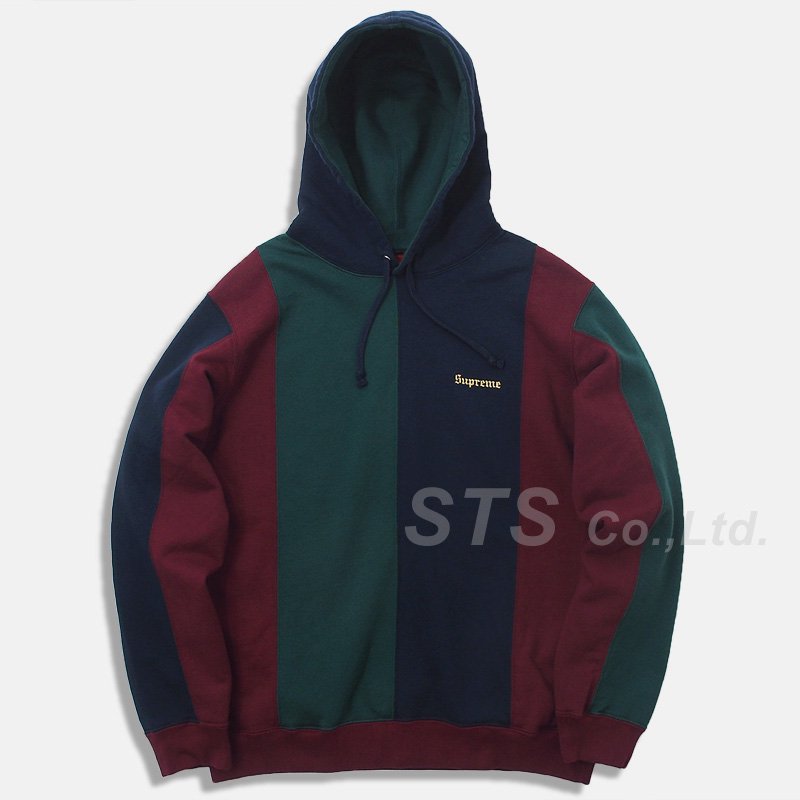 supreme Tricolor Hooded Sweatshirt S