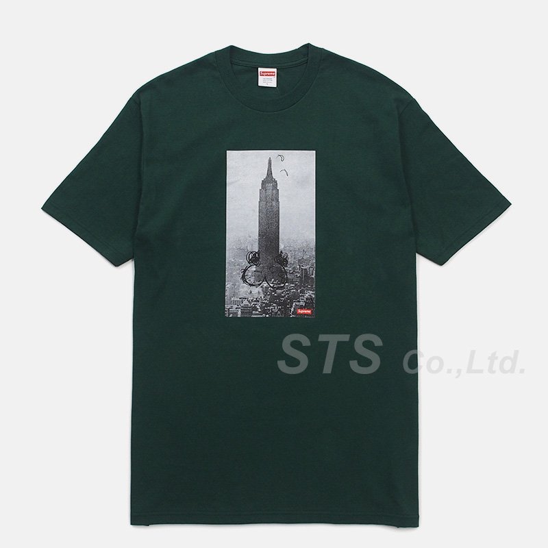 supreme the empire state building tee