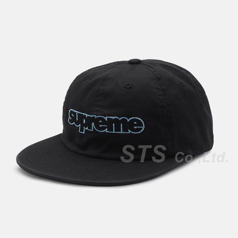 Supreme 6-Panel Cap Black