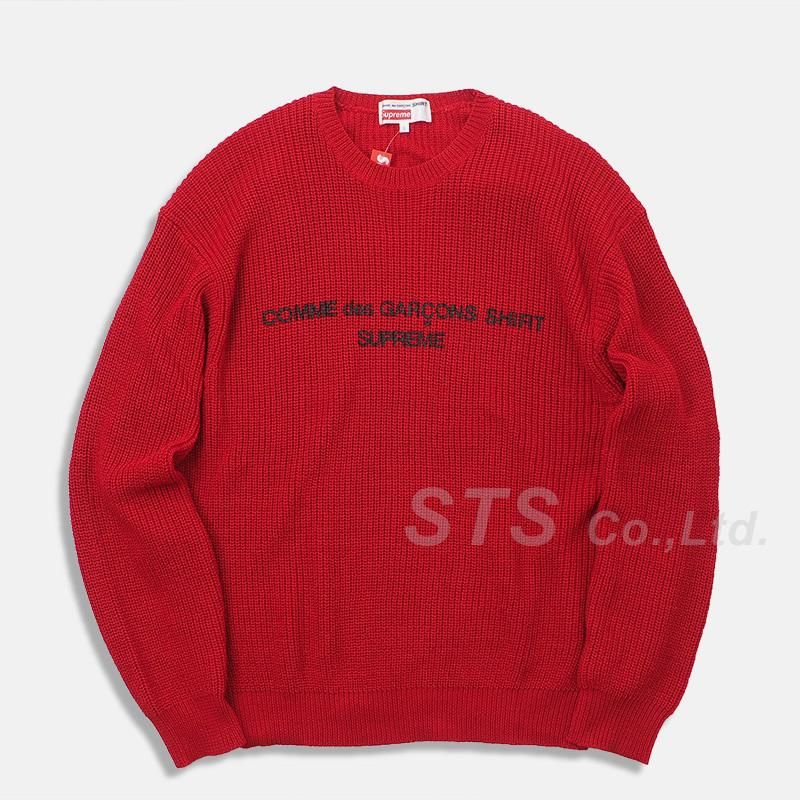 付属品完備 Supreme × COMME des GARCONS ニットギャルソン