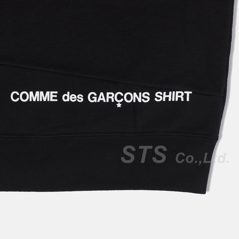 Supreme/Comme des Garcons SHIRT Split Box Logo Hooded Sweatshirt 