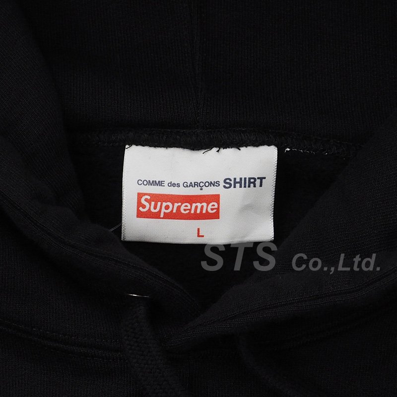 Supreme/Comme des Garcons SHIRT Split Box Logo Hooded Sweatshirt