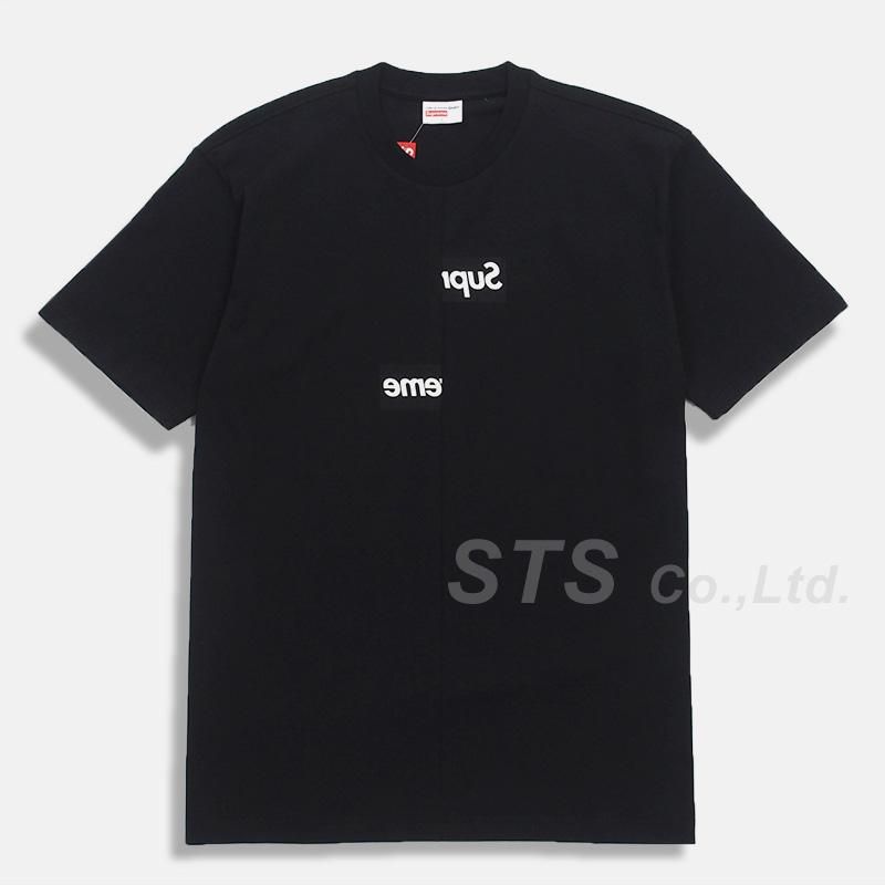 Supreme/Comme des Garcons SHIRT Split Box Logo Tee - UG.SHAFT