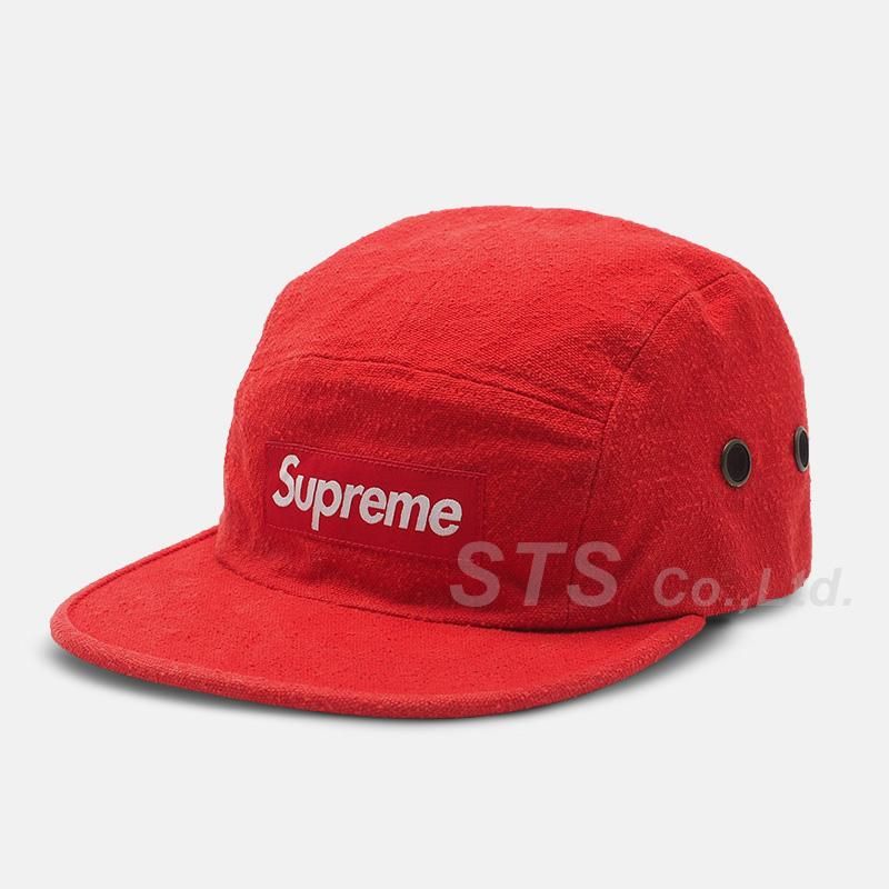 帽子 Supreme - Napped Canvas Camp Cap SUPREME Napped Canvas Camp Cap WHITE Hat Adjustable NEW WITH