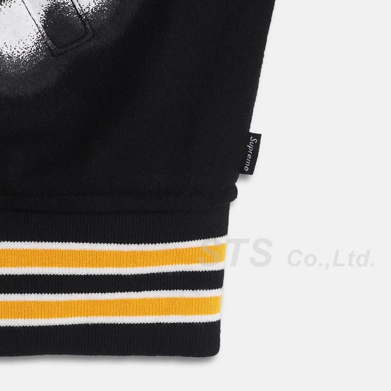 Supreme - Bone Varsity Jacket - UG.SHAFT