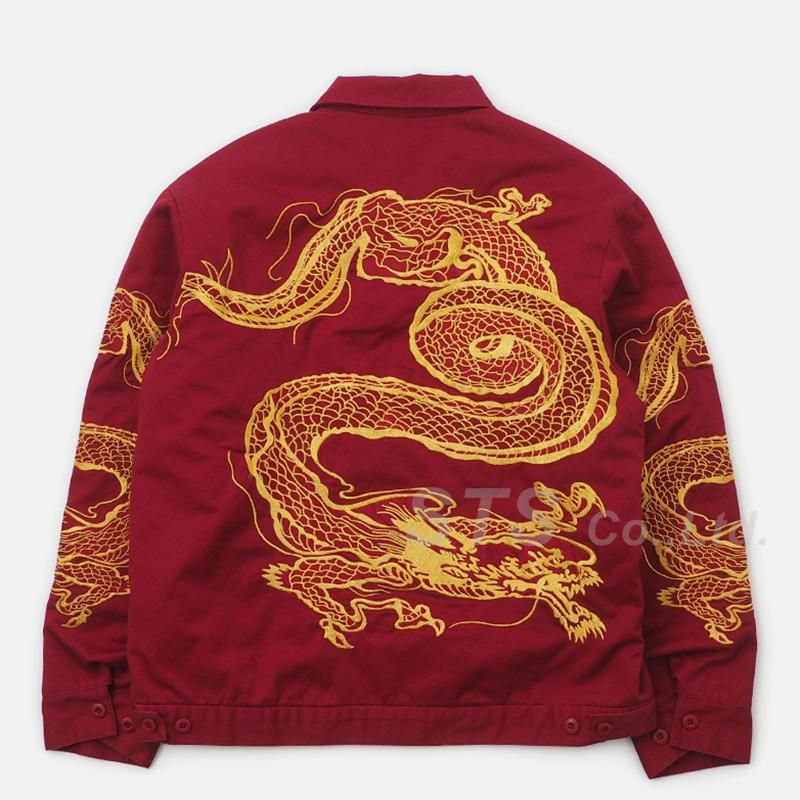 supreme dragon work jacket M