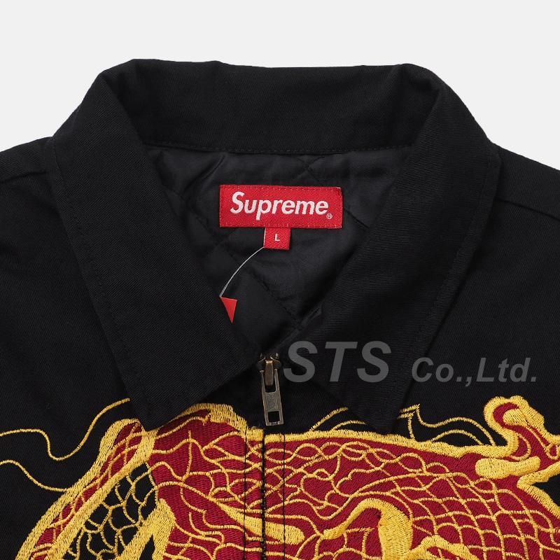 黒 Sサイズ Supreme Dragon Work Jacket-