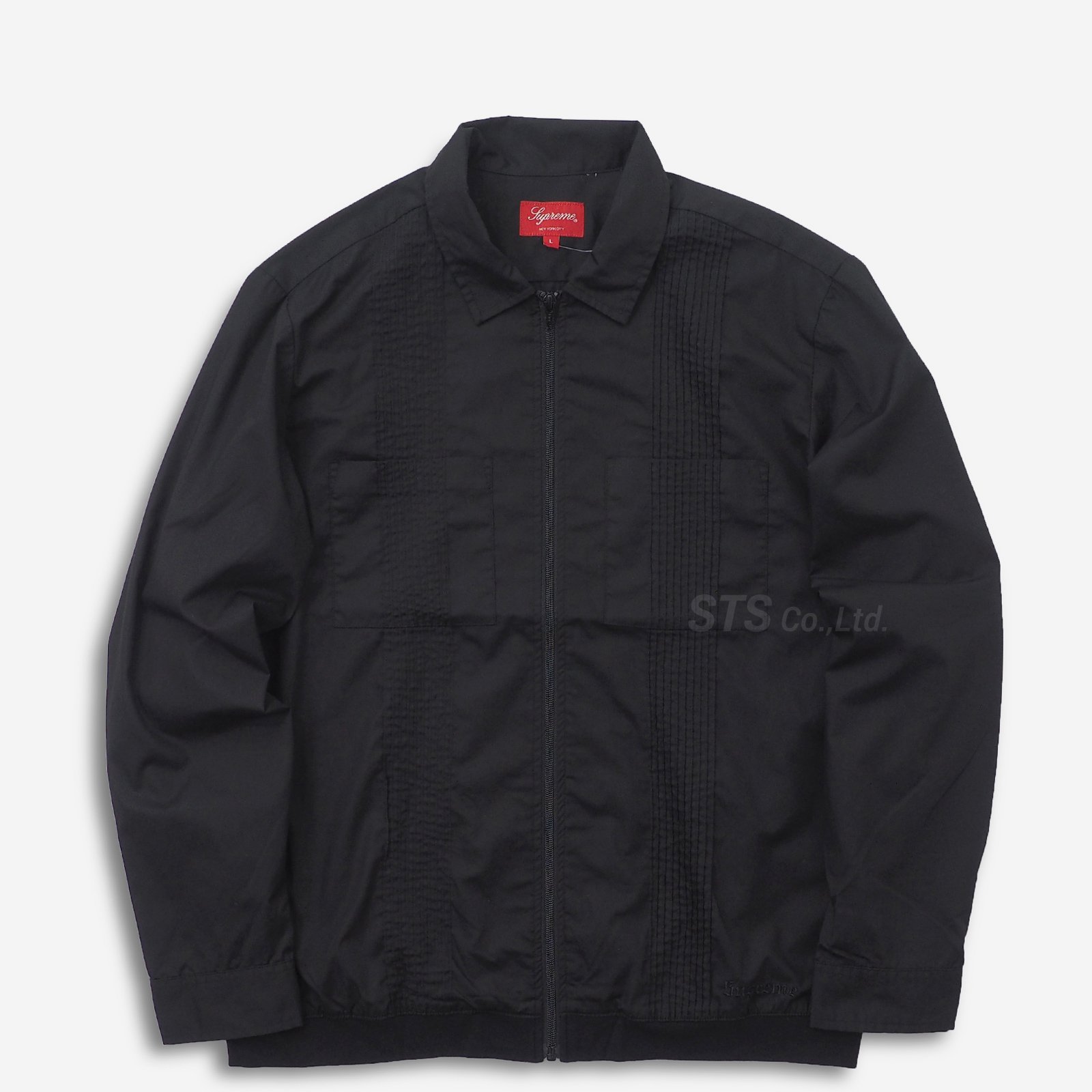 Supreme - Pin Tuck Zip Up Shirt - UG.SHAFT