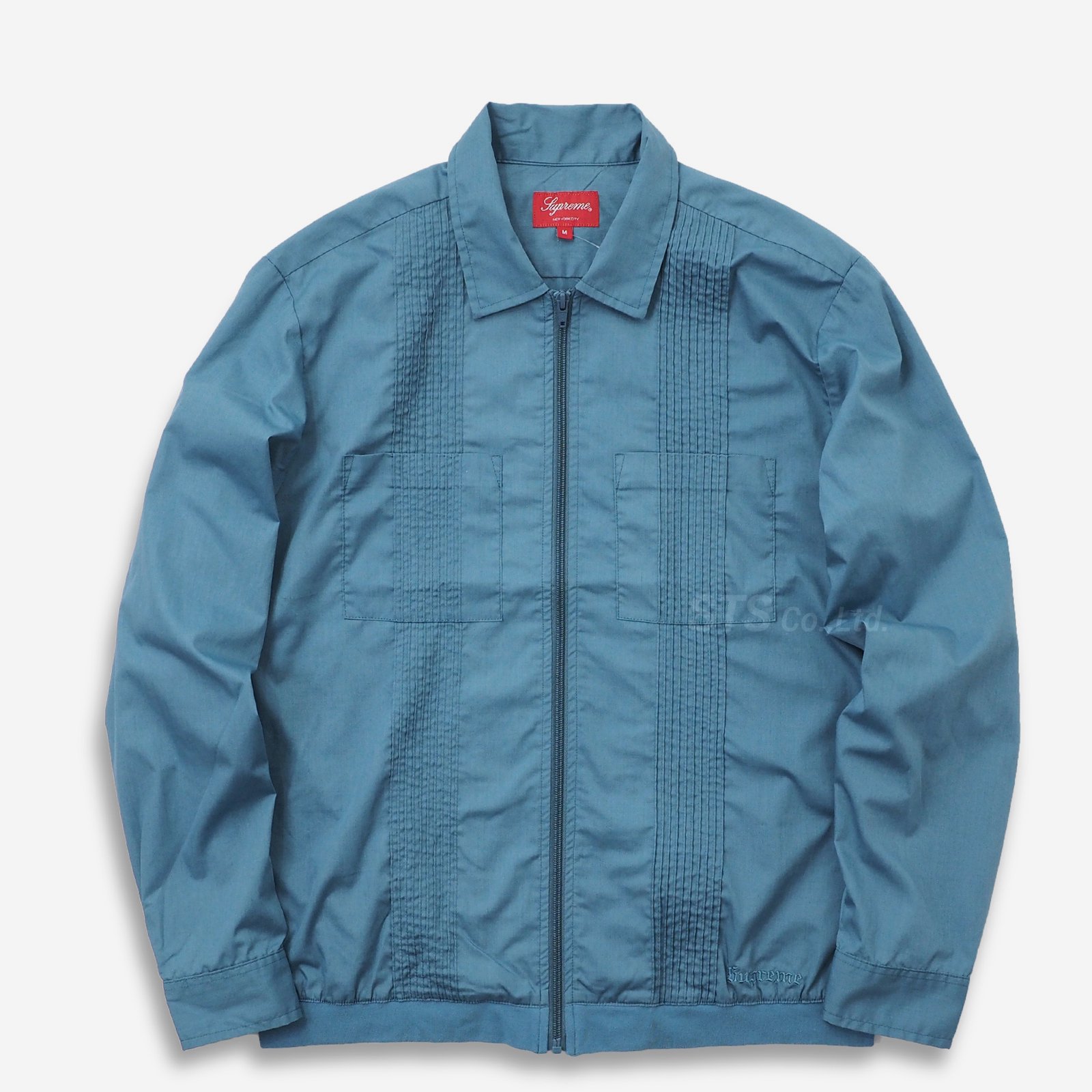 Supreme - Pin Tuck Zip Up Shirt - UG.SHAFT