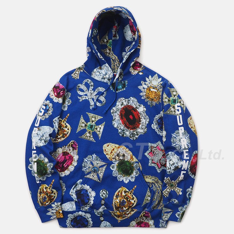 jewels hooded sweatshirt XL