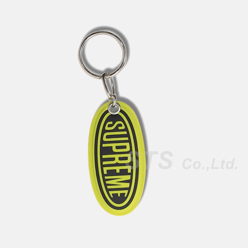 Supreme reflective keychain deals brilliant green