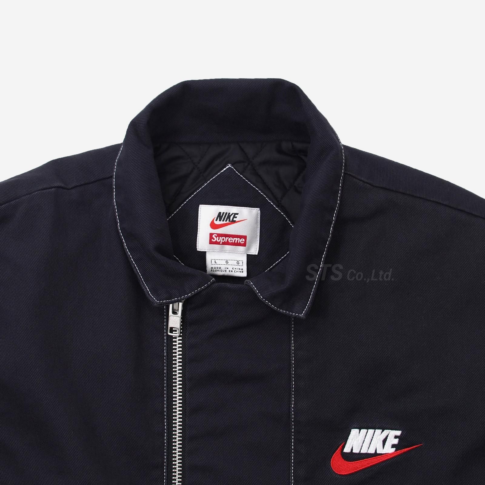 Supreme/Nike Double Zip Quilted Work Jacket - UG.SHAFT