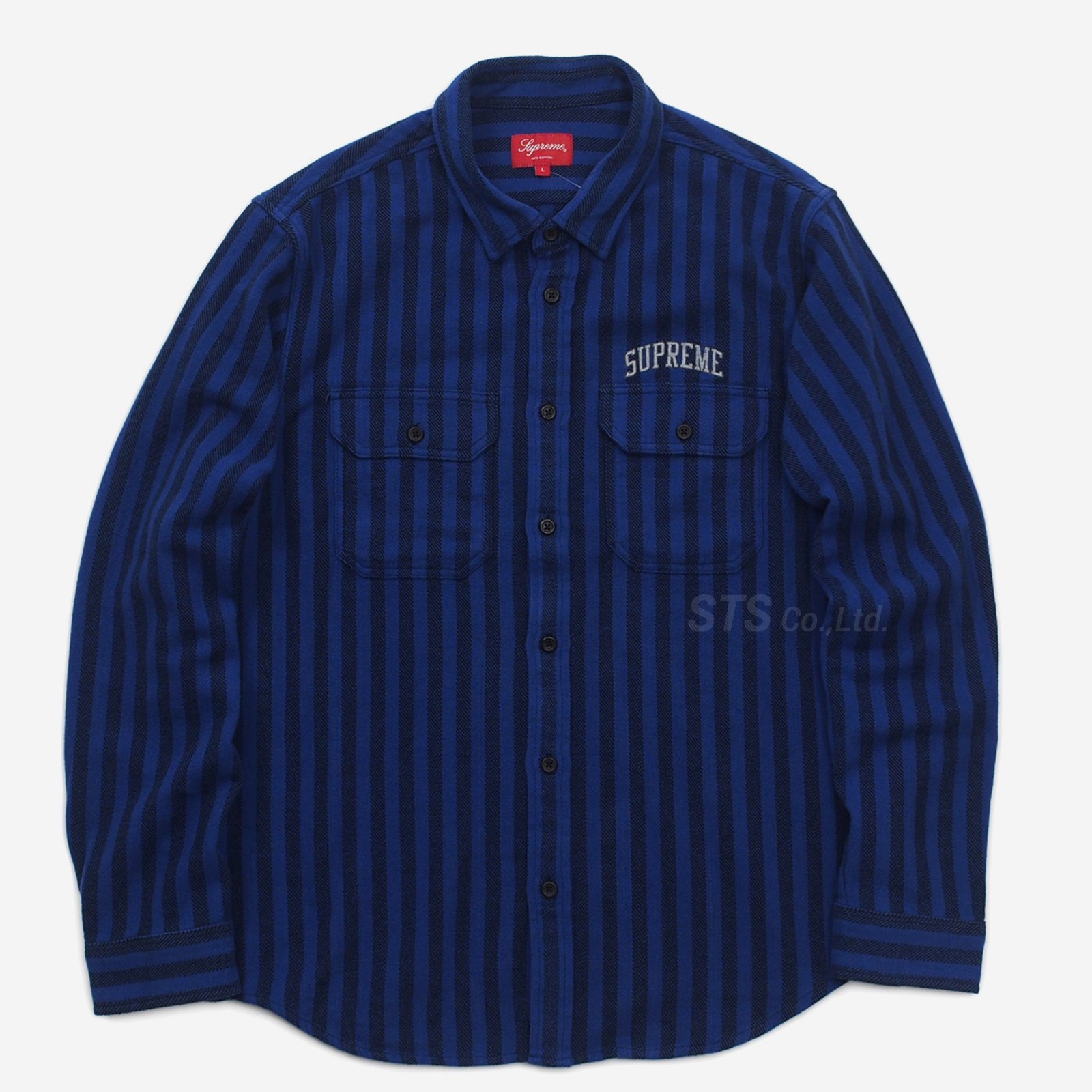 Supreme - Stripe Heavyweight Flannel Shirt - UG.SHAFT