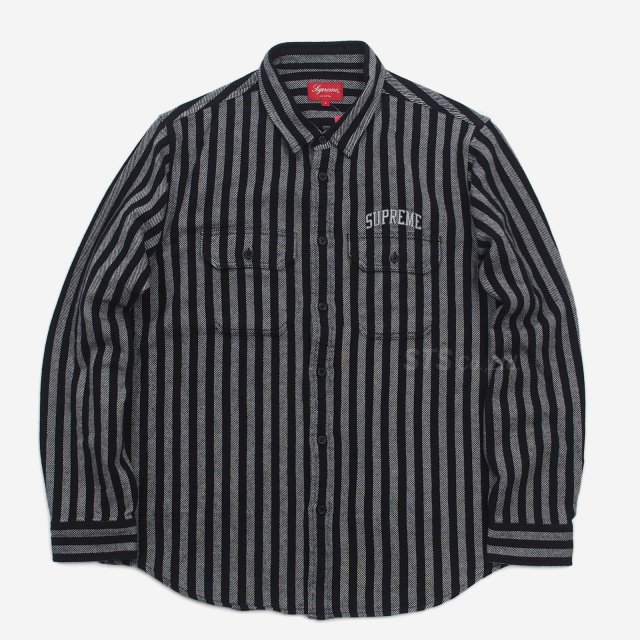 Supreme - Stripe Heavyweight Flannel Shirt